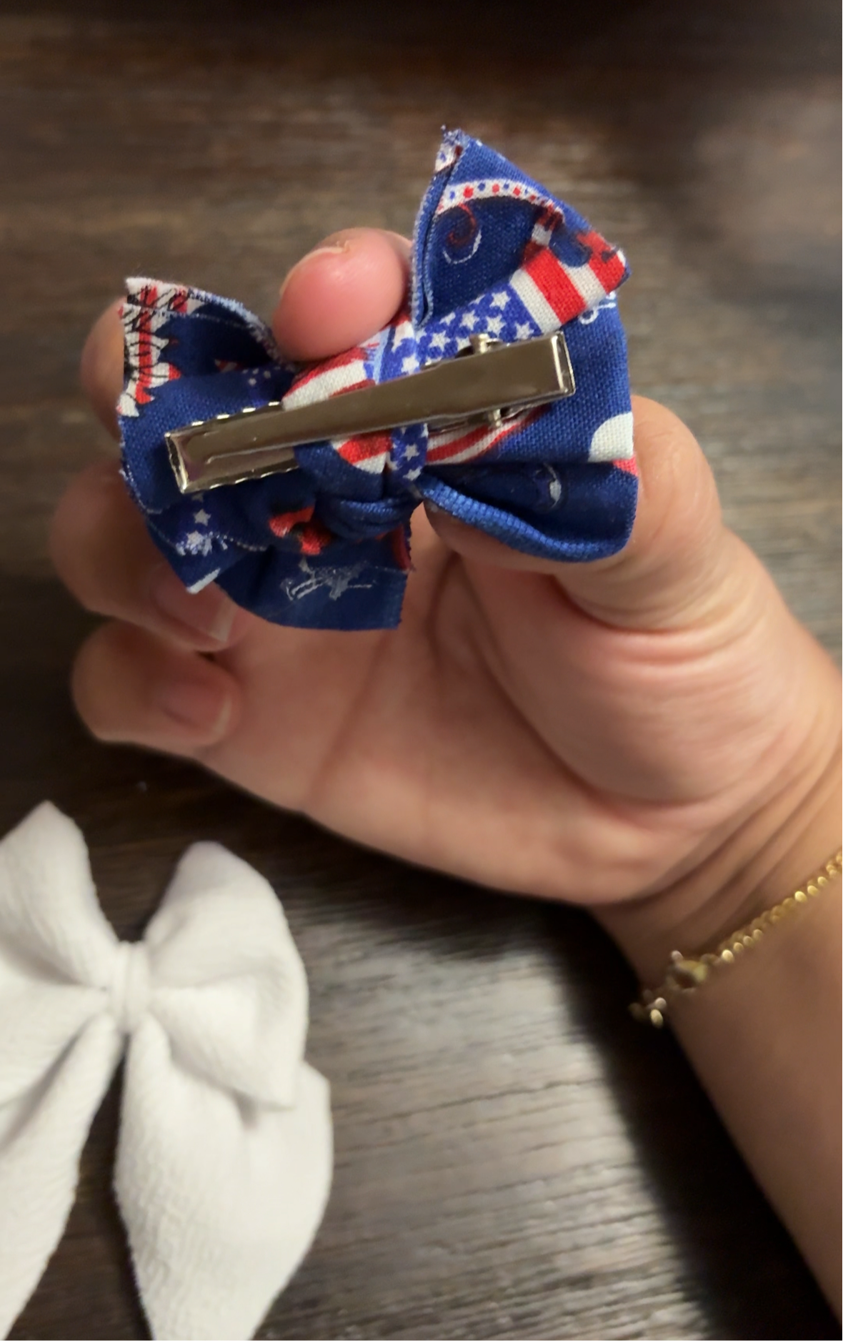 Mini ponytail clips 😍🎀